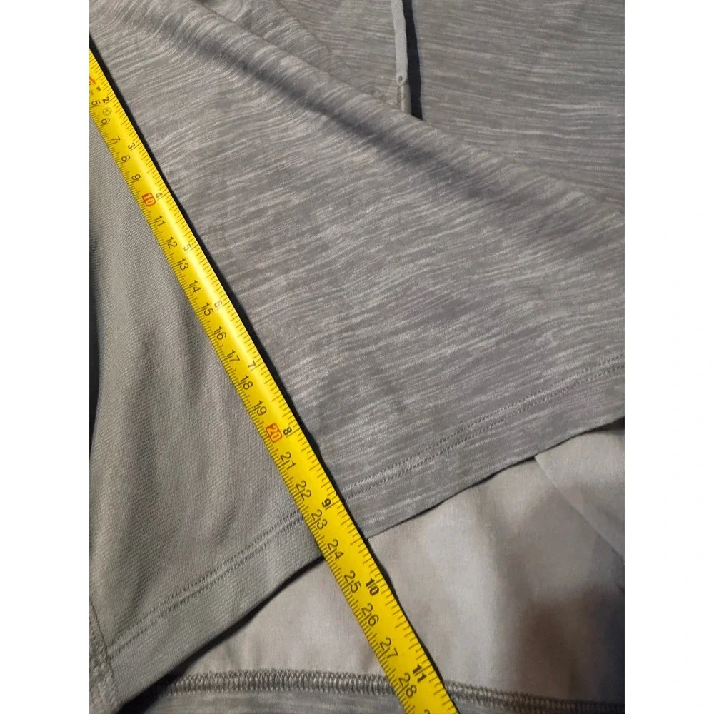 Lululemon THE Linerless Short Men Large Grey Heathered Training Gym Athletic